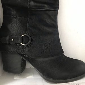 Fergalicious black boots
